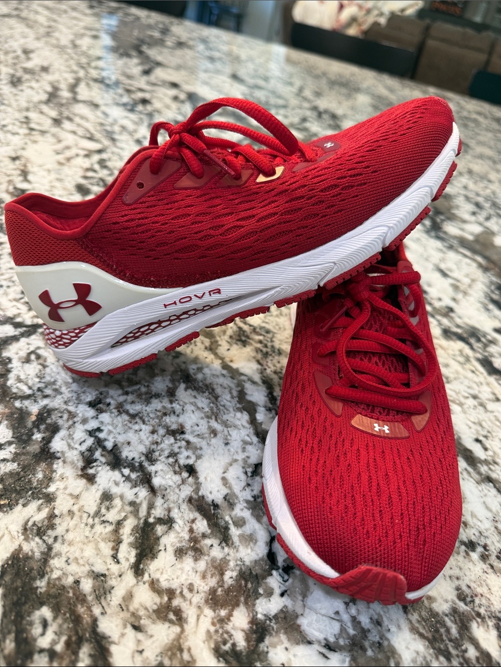 Under Armour Women’s Red HOVR Running Sneakers